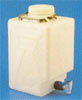 Autoclavable Polypropylene - PP Rectangular Aspirator with stopcock