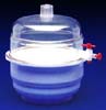 Polypropylene-PP / Polycarbonate - PC Desiccator Vacuum 