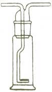  B28 Washing Bottles with Sintered end for Upward Gas Distribution  Complete (JOINT SIZE 40/38)