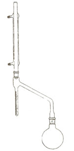 X75 Water Estimation Apparatus DEAN and STARK  Light Entrainer Without Stopcock