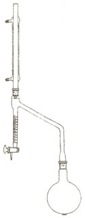 X76 Water Estimation Apparatus DEAN 7 STARK Light Entrainer  With Stopcock