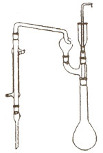 X80 Water Distillation Assembly  Apparatus DEAN and STARK  Light Entrainer  without stopcock 