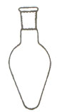 F21 Pear Shaped Flasks Single Neck