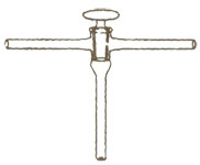 S64 Stopcocks High Vacuum Right or Left Angle Lower Limb Vertical