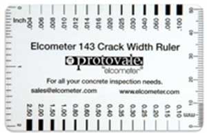elcometer 143 crack width ruler