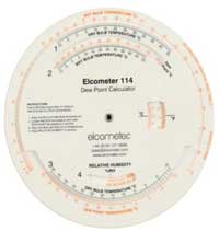 elcometer 114 dewpoint calculator